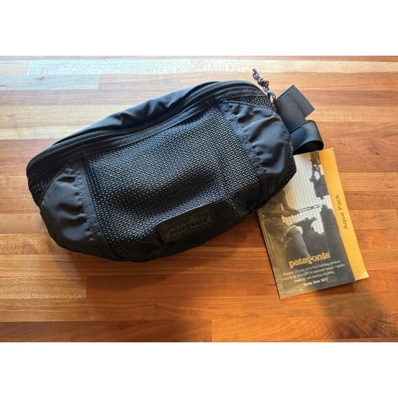 Patagonia Other - Vintage 1997 Patagonia Aqua Pack Black Mesh Made in USA NOS NWT Rare
